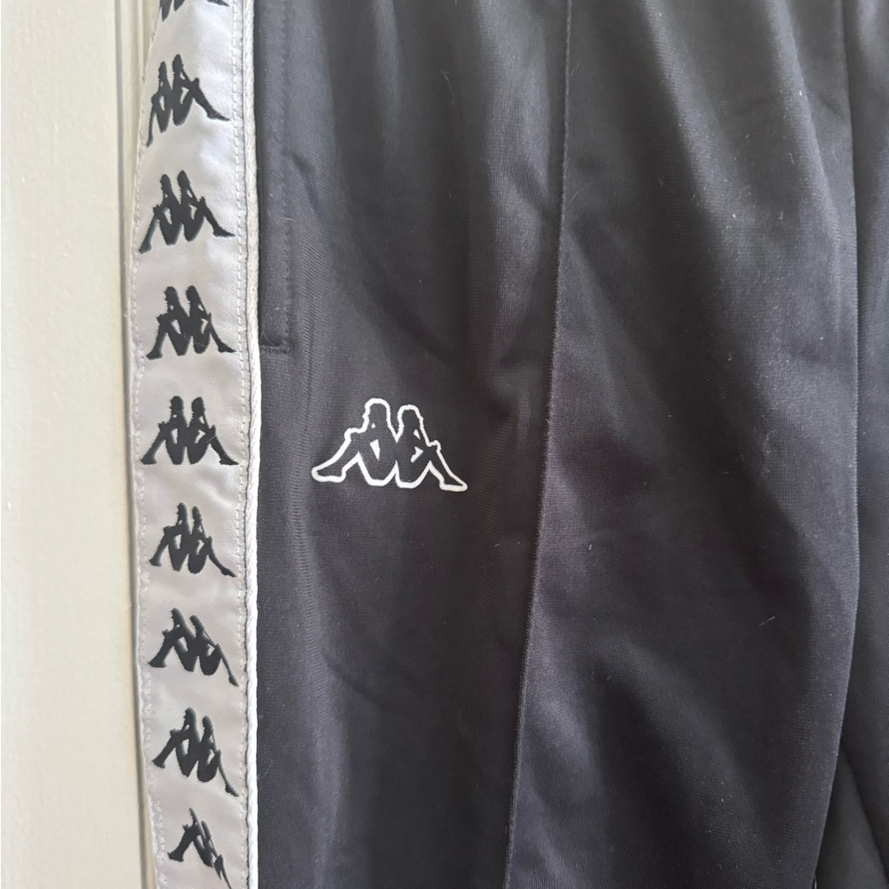 Kappa Men’s Black Track Pants - Picture 2 of 4